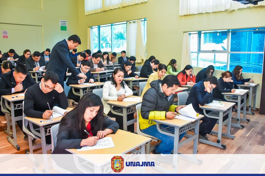 ESCUELA DE POSGRADO DE LA UNAJMA DESARROLLA SEGUNDO EXAMEN DE ADMISIÓN