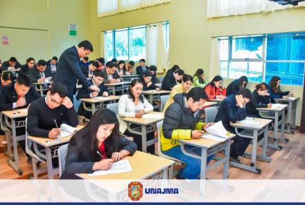 ESCUELA DE POSGRADO DE LA UNAJMA DESARROLLA SEGUNDO EXAMEN DE ADMISIÓN