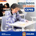 RESULTADOS EXAMEN DE ADMISIÓN CENTRO PRE UNIVERSITARIO CICLO 2024-2